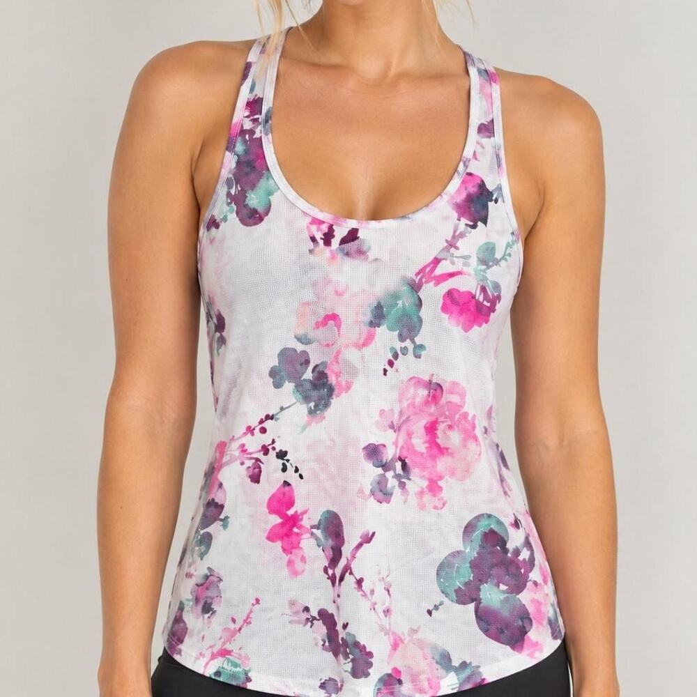 Lululemon Floral Racerback Tank 🌸